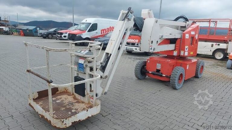 Mafsallı teleskopik çalışma platformu Haulotte HA12 IP
