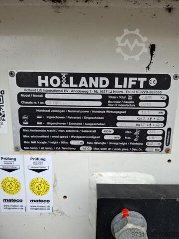Elevador de tijera Holland Lift HL-190 E12