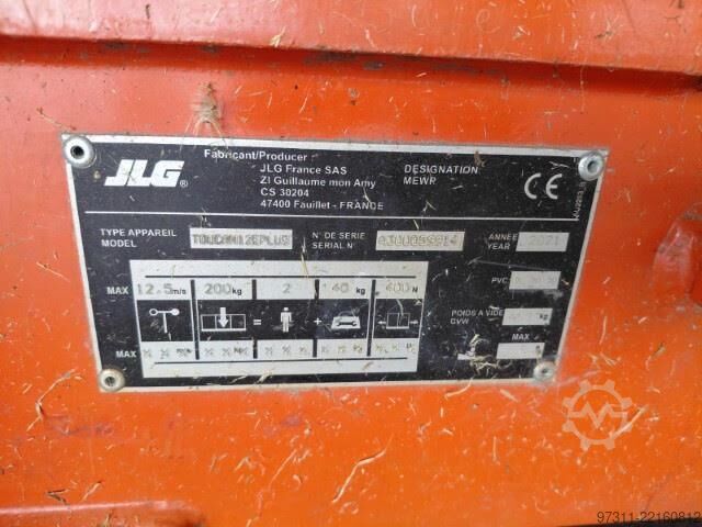 Løfteplattform JLG TOUCAN 12E PLUS