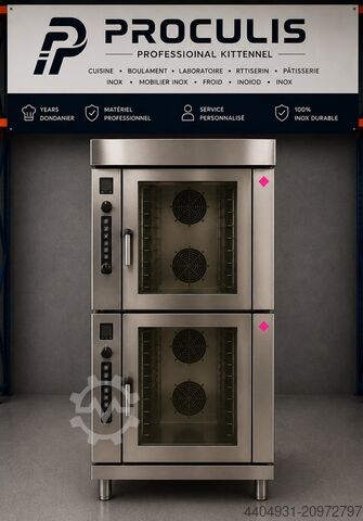 Horno eléctrico ventilado 400x600 Wiesheu Wiesheu