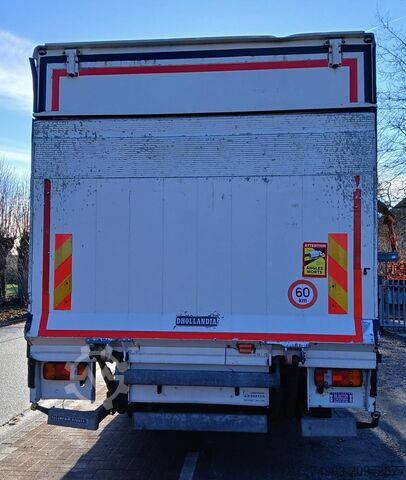 Prikolica + utovarna rampa MAN TGL 12180 