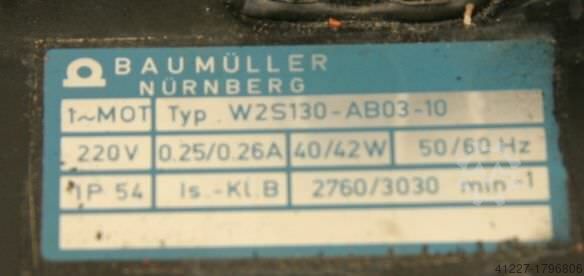 Üç fazlı senkron motor Baumüller SEW DSOG 100-K