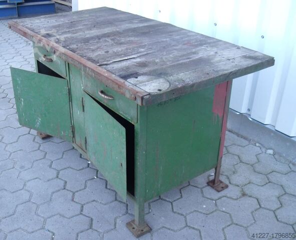 Workbench Stahl Typ 1530x800