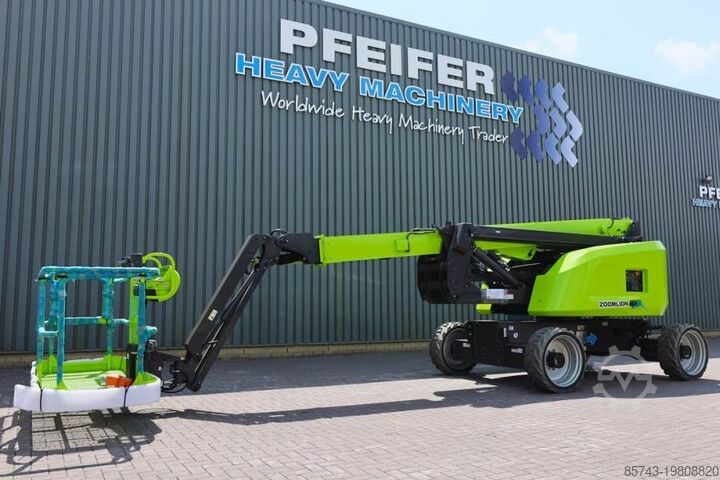 Plataforma de trabajo telescópica articulada Zoomlion ZA20J NEW / UNUSED, Valid Inspection, *Guarantee!