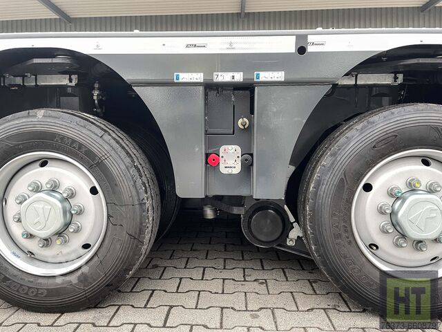 Separa treler pemuat rendah Faymonville MAX Trailer 2-Achs-Tiefbett mit Pendelachsen