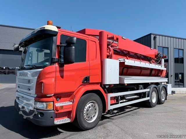 Вакуумний автоцистерна SCANIA P370 6x24 Hvidtved Larsen FlexLine 310