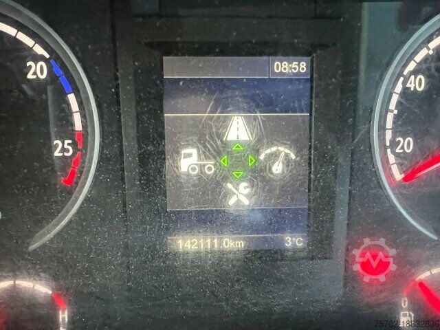 Erikoiskäyttöinen kuorma-auto Scania P360 4x4 Meiller Dreiseitenkipper