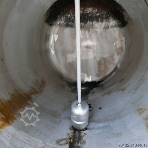715 liter horizontal pressure vessel made of V4A stainless steel EDAK AG B0126