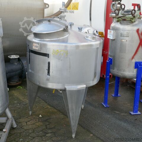 400 liter container made of V2A stainless steel  B0124