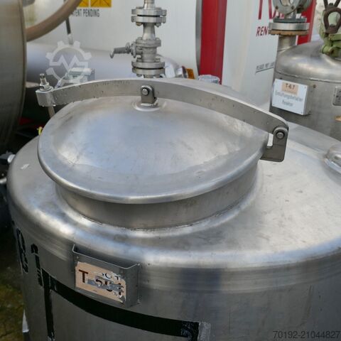 400 liter container made of V2A stainless steel  B0124