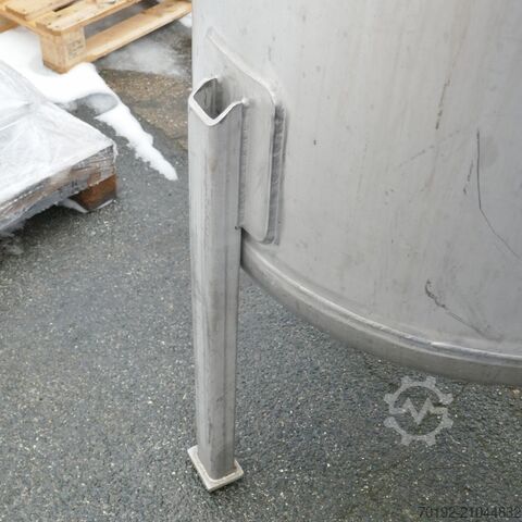 530 liter pressure vessel made of V4A stainless steel INOX - MAURER AG B0123