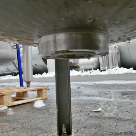 530 liter pressure vessel made of V4A stainless steel INOX - MAURER AG B0123