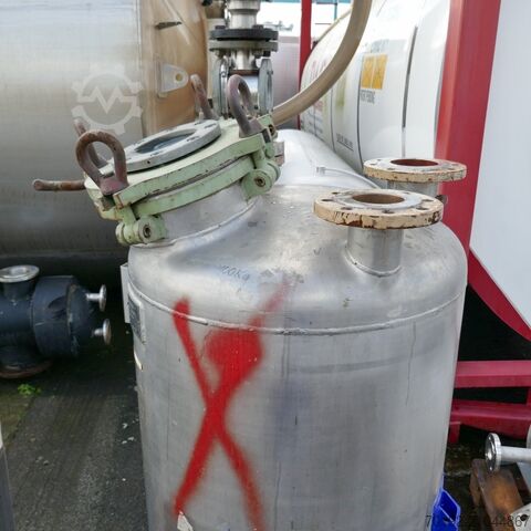 Tlačna posuda od 270 litara izrađena od V4A nehrđajućeg čelika PAUL WEBER AG B0117