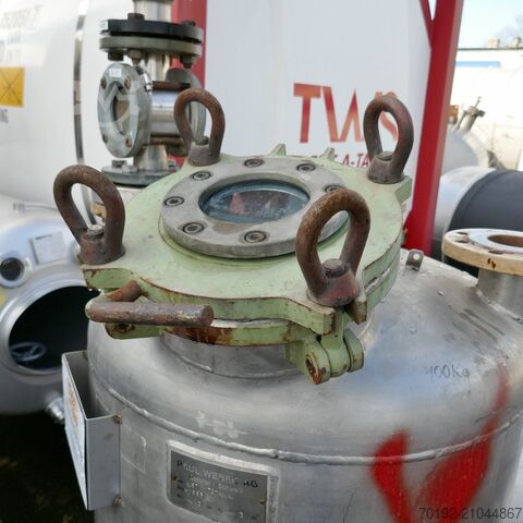 Tlačna posuda od 270 litara izrađena od V4A nehrđajućeg čelika PAUL WEBER AG B0117