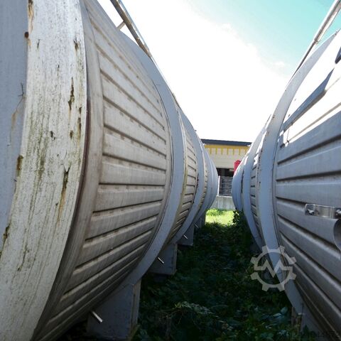 Horizontalni spremnik od 72.500 litara s mogućnošću grijanja/hlađenja, izrađen od V2A (nehrđajućeg č  B0114