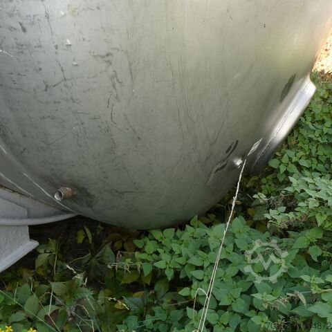 Horizontalni spremnik od 72.500 litara s mogućnošću grijanja/hlađenja, izrađen od V2A (nehrđajućeg č  B0114