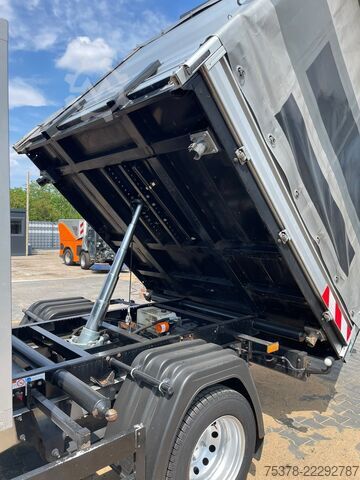 Samochód dostawczy z plandeką Ford Transit Kipper aus 1.Hand+Klima+AHK+EU5
