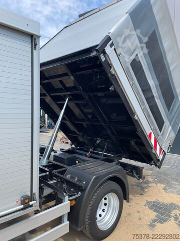 Schuifzeil bestelwagen Ford Transit Kipper aus 1.Hand+Klima+AHK+EU5