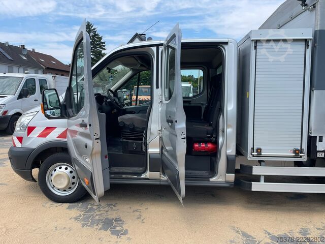 Schuifzeil bestelwagen Ford Transit Kipper aus 1.Hand+Klima+AHK+EU5