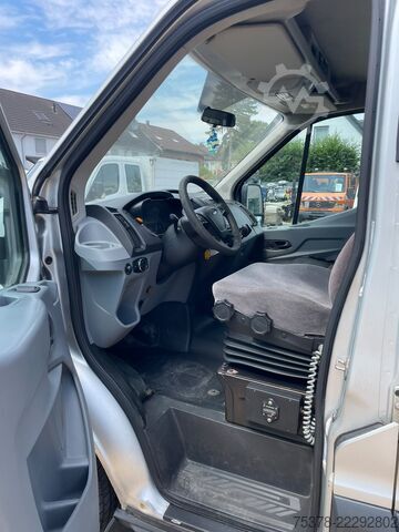 Schuifzeil bestelwagen Ford Transit Kipper aus 1.Hand+Klima+AHK+EU5