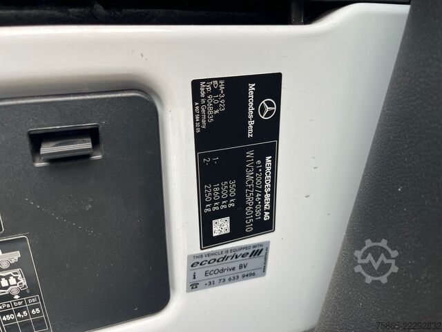 Van panel Mercedes-Benz Sprinter 319 1.9 CDI / L4 H3 / RWD / / Leder / ...