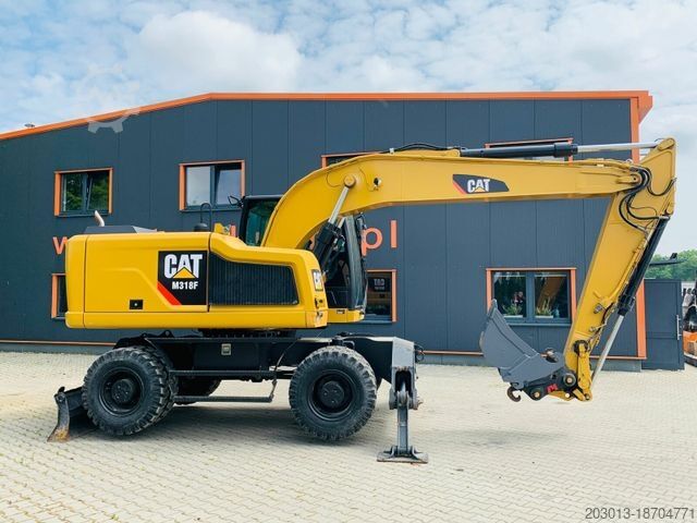 Mobilbagger CATERPILLAR M318F Mobilbagger *5.845 h *Schnellwechsel