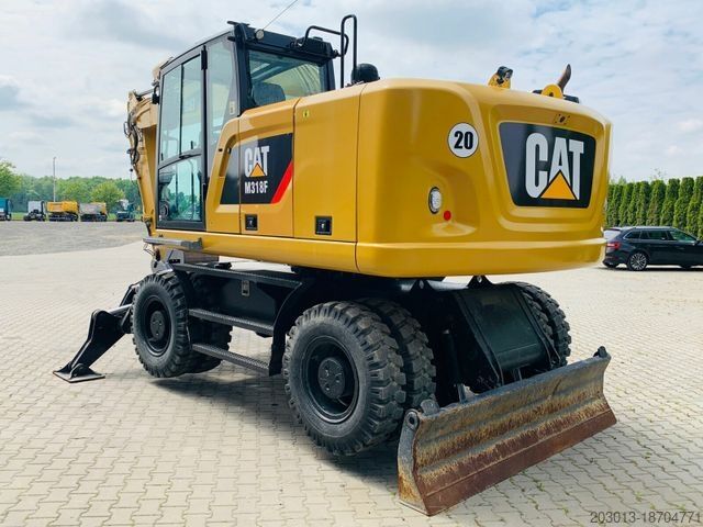 Mobilbagger CATERPILLAR M318F Mobilbagger *5.845 h *Schnellwechsel