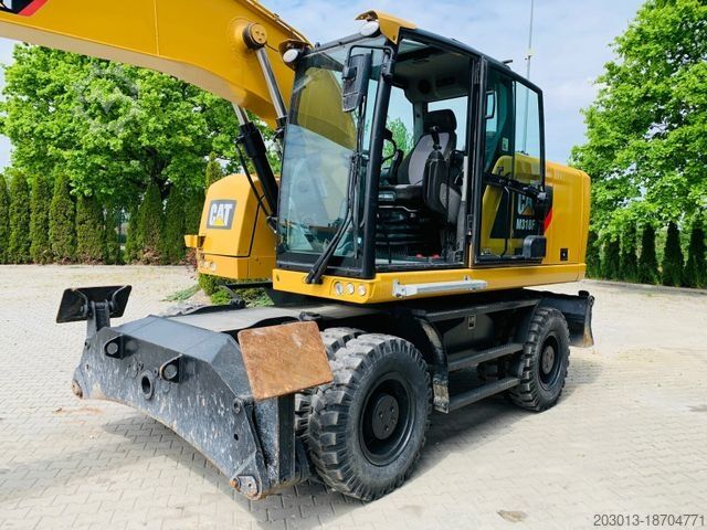 Kolesový bager CATERPILLAR M318F Mobilbagger *5.845 h *Schnellwechsel