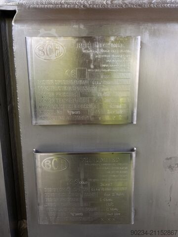 100 liters BCH rustfri stålmixer / ekstruder BCH 100 Litre