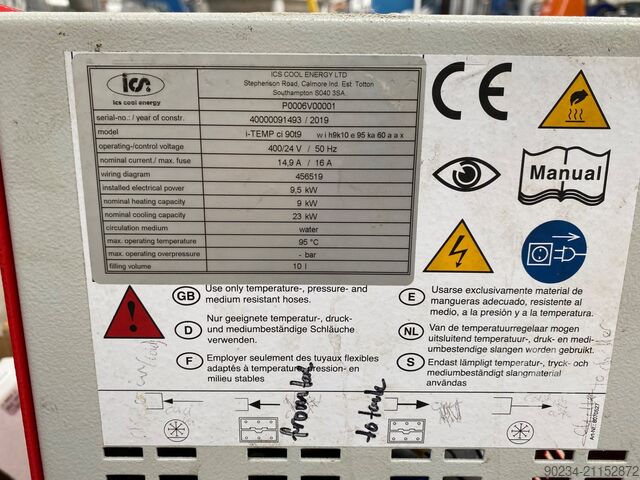 Ubrugt Joshua Greaves 1.000 liters dobbeltvirkende procesbeholder GREAVES 1000L DUAL ACTION MIXER