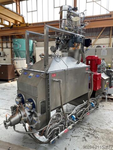 190 liter Winkworth type ZX190-9 mixer/ekstruder i rustfrit stål WINKWORTH ZX190-9