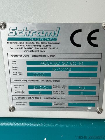 Κεντρίφουγα καθαρισμού για νερό λείανσης Schraml Glastechnik top-CLEAR Aquatec ZF 80-M