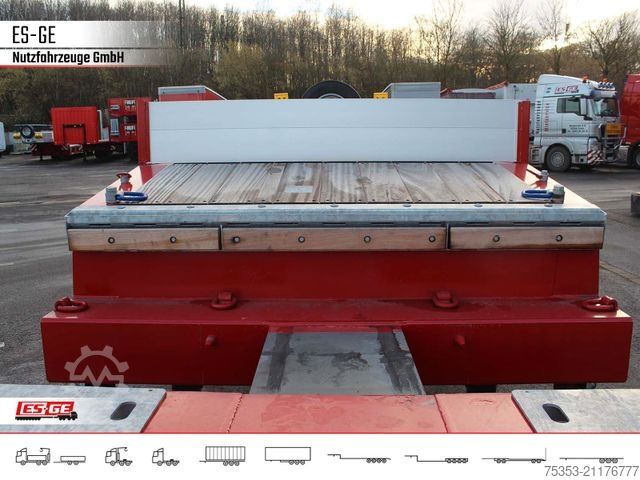 Žemagrindė puspriekabė FAYMONVILLE Multimax Satteltieflader (2+2) - nachlaufgelenkt