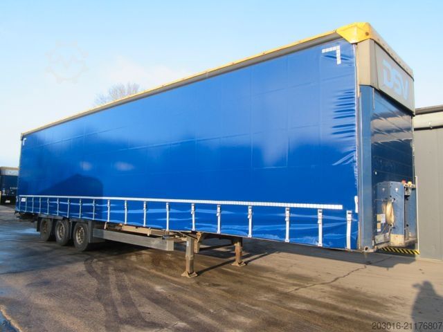 Ανοιχτό ημιρυμουλκούμενο με μουσαμά SCHMITZ CARGOBULL Mega Varios Bremsbeläge 90%Reifen 60% NEUE PLANE