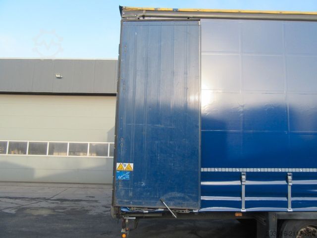 Ανοιχτό ημιρυμουλκούμενο με μουσαμά SCHMITZ CARGOBULL Mega Varios Bremsbeläge 90%Reifen 60% NEUE PLANE