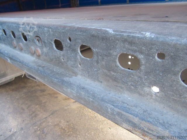 Ανοιχτό ημιρυμουλκούμενο με μουσαμά SCHMITZ CARGOBULL Mega Varios Bremsbeläge 90%Reifen 60% NEUE PLANE