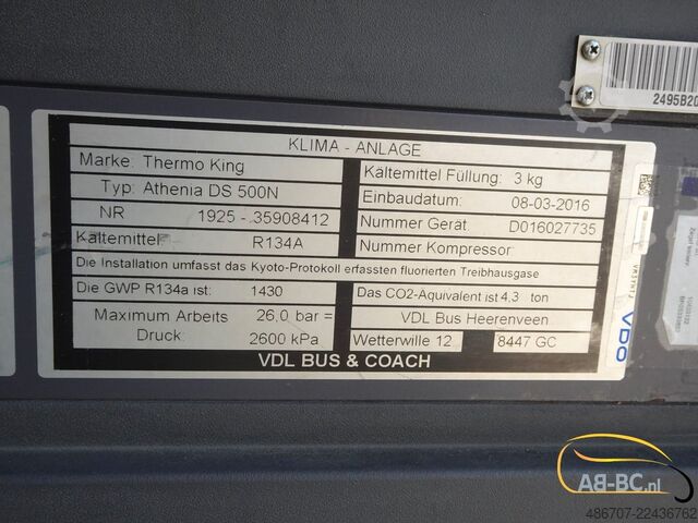 Autobus urbain VDL Citea LLE-120/255 - 44 Sitze EURO 6 - 8 ST VERFU