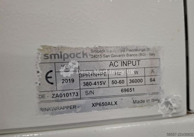 ENCAPSULADORA ENCOLADORA SMIPACK XP 650 ALX SMI PACK SHRINK WRAPPER SMIPACK XP 650 ALX