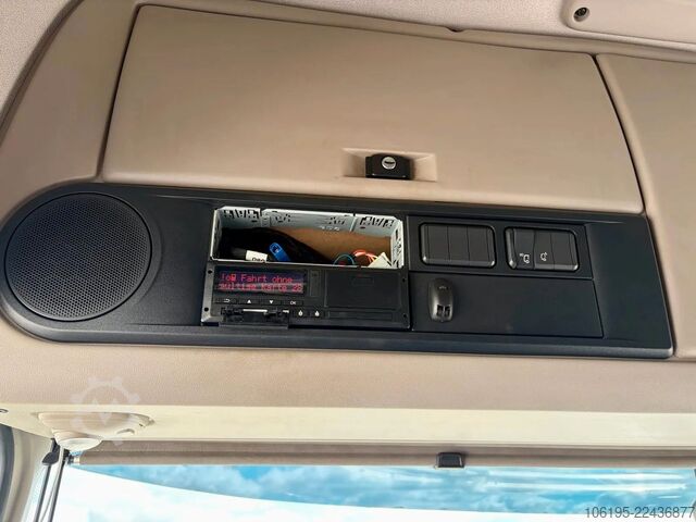 Camión de plataforma DAF XF 480 FAN Baustoff*Atlas 186.3 Kran Hochsitz 7m