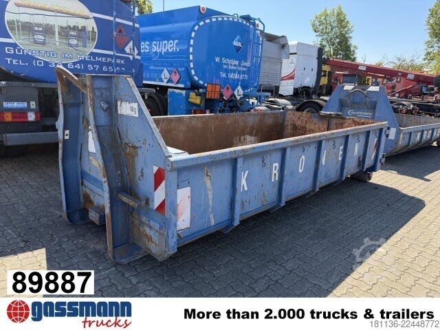 Kontejner sa kukom  Abrollcontainer mit Flügeltür ca. 7m³