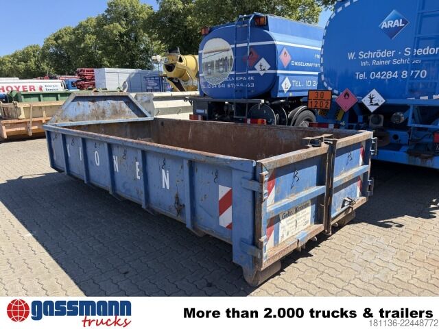 Kontejner sa kukom  Abrollcontainer mit Flügeltür ca. 7m³