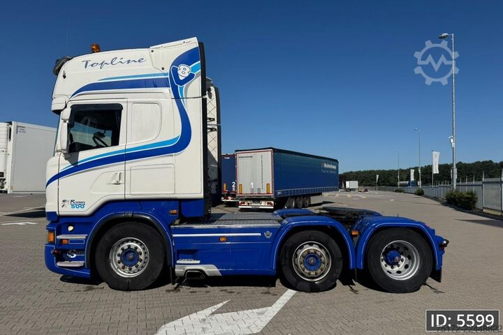 Venjulegur SZM Scania R500 Topline, Euro 5, V8 / 6x2 / Standklima / S...