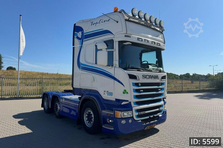 Venjulegur SZM Scania R500 Topline, Euro 5, V8 / 6x2 / Standklima / S...