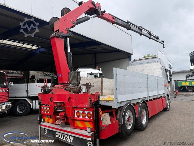 装载平台 Volvo FH 540 HMF 2620 K5, Rotator, Stuuras
