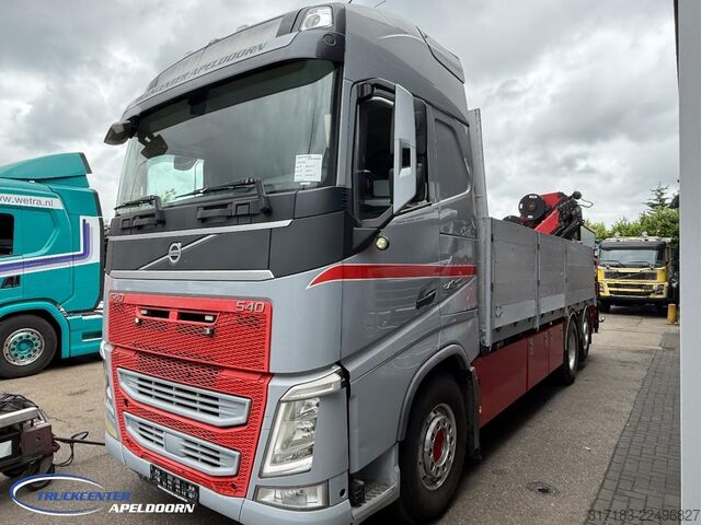 装载平台 Volvo FH 540 HMF 2620 K5, Rotator, Stuuras