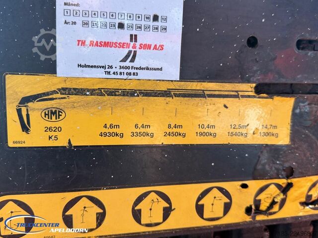 装载平台 Volvo FH 540 HMF 2620 K5, Rotator, Stuuras