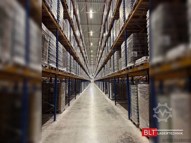 Тежкотоварни рафтови стелажи за палети 30,80 lfm STOW Palettenregale, H: 690cm Fachlast: 2250 kg, PNB0472, Regale