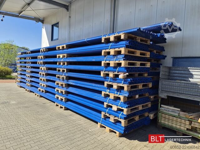 Тежкотоварни рафтови стелажи за палети 30,80 lfm STOW Palettenregale, H: 520cm Fachlast: 2250 kg, PNB0472, Regale