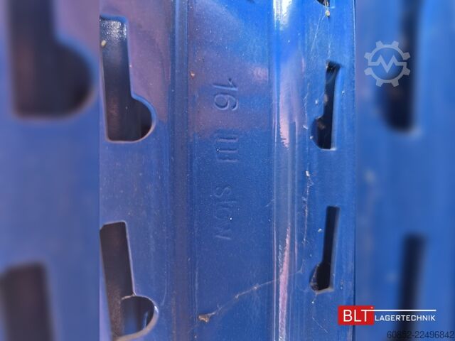 Тежкотоварни рафтови стелажи за палети 30,80 lfm STOW Palettenregale, H: 520cm Fachlast: 2250 kg, PNB0472, Regale