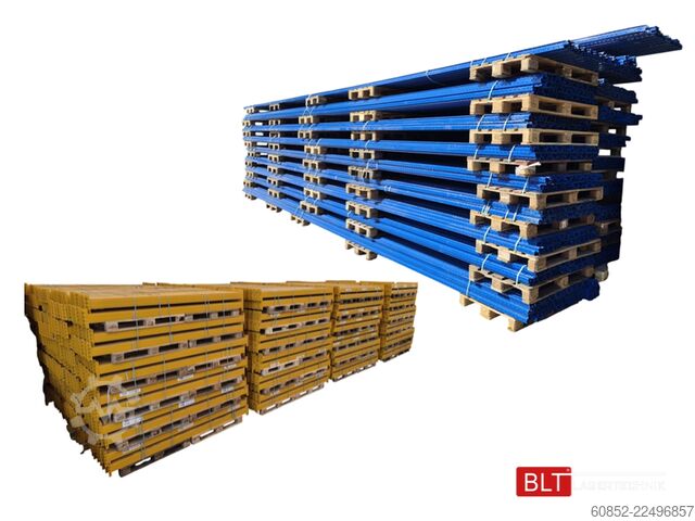 Тежкотоварни рафтови стелажи за палети 50,40 lfm STOW Palettenregale, H: 690cm Fachlast: 2250 kg, PNB0472, Regale